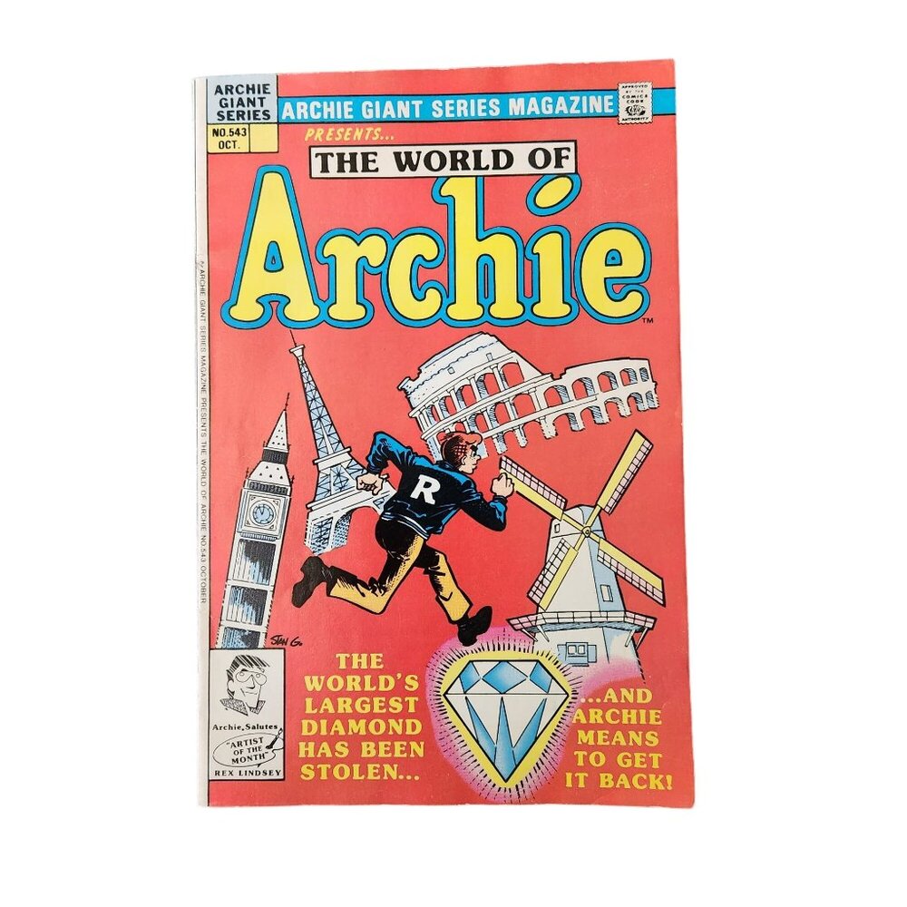The World Of Archie #543 1984 Comic Book Collector Bagged Boarded